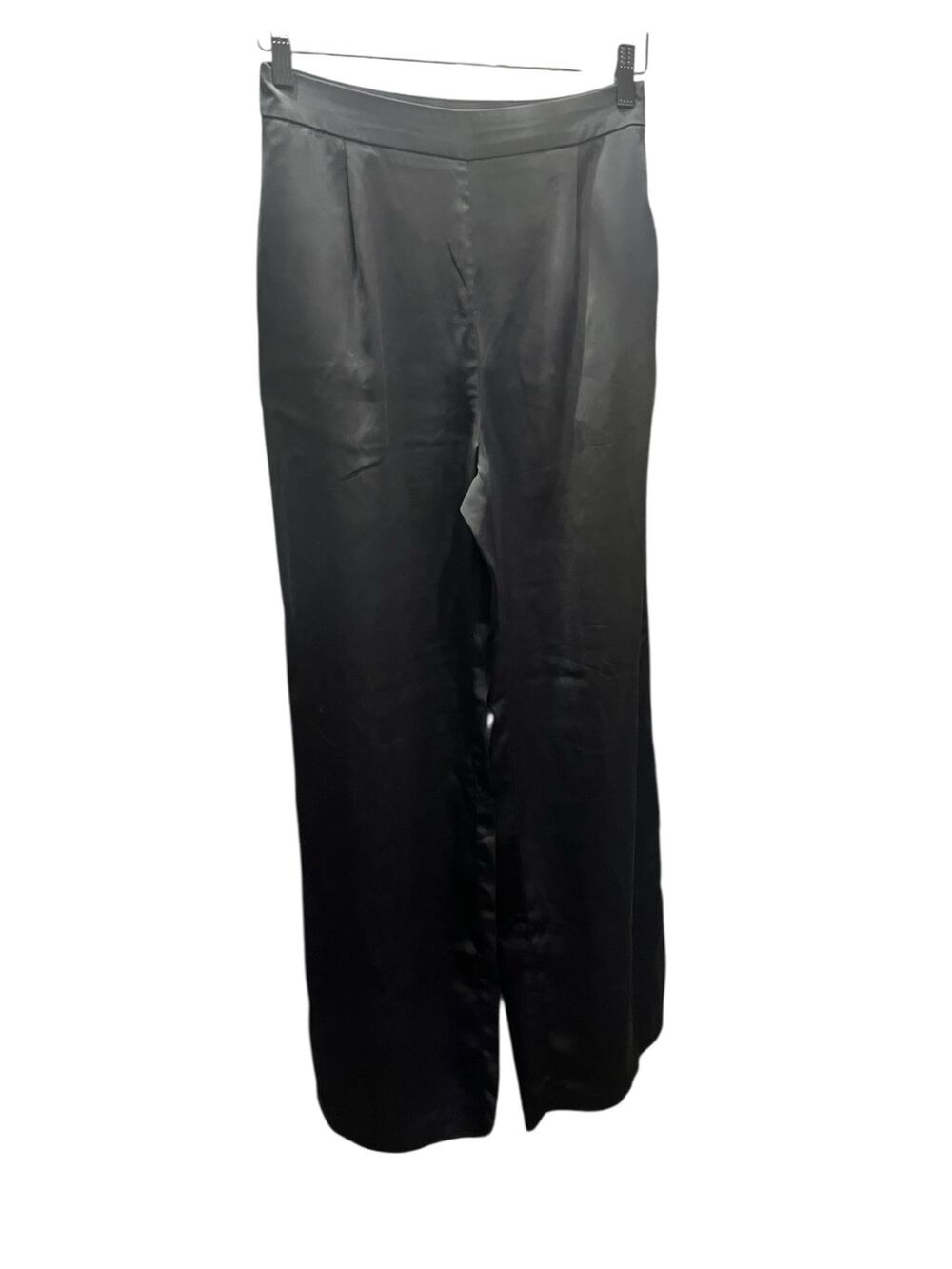 Zara Basic Black Wide Leg Trousers - Size XS